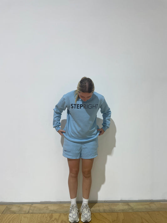 Blue Stepright Track Shorts