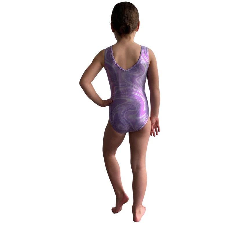 Strata foil Leotard