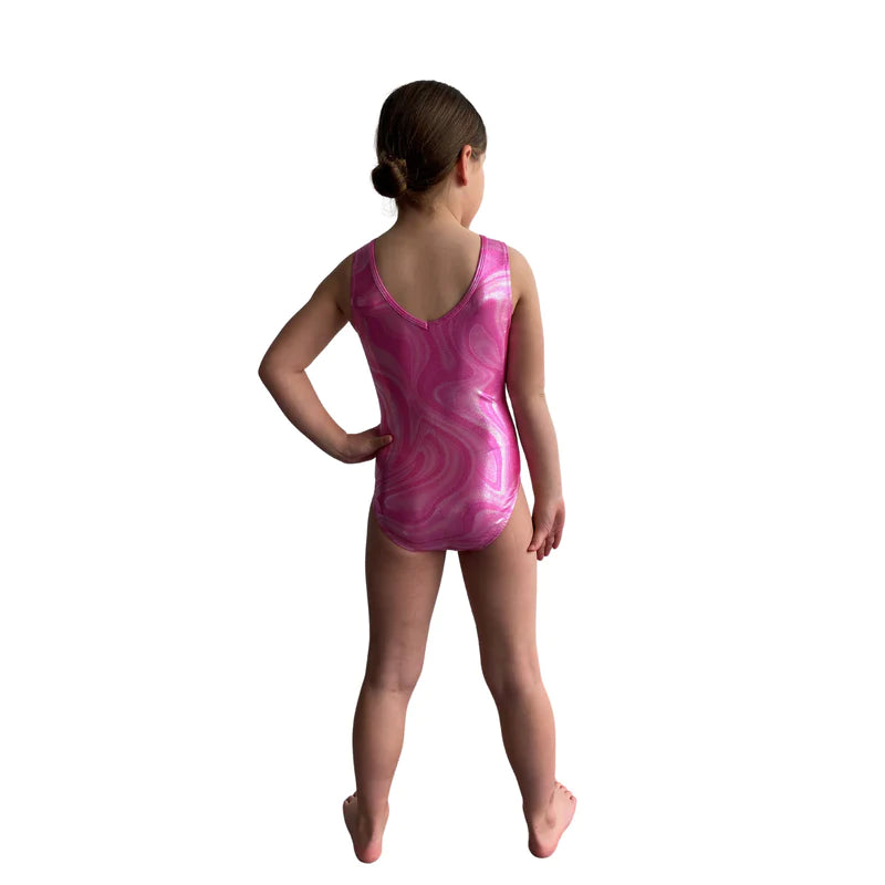 Strata foil Leotard