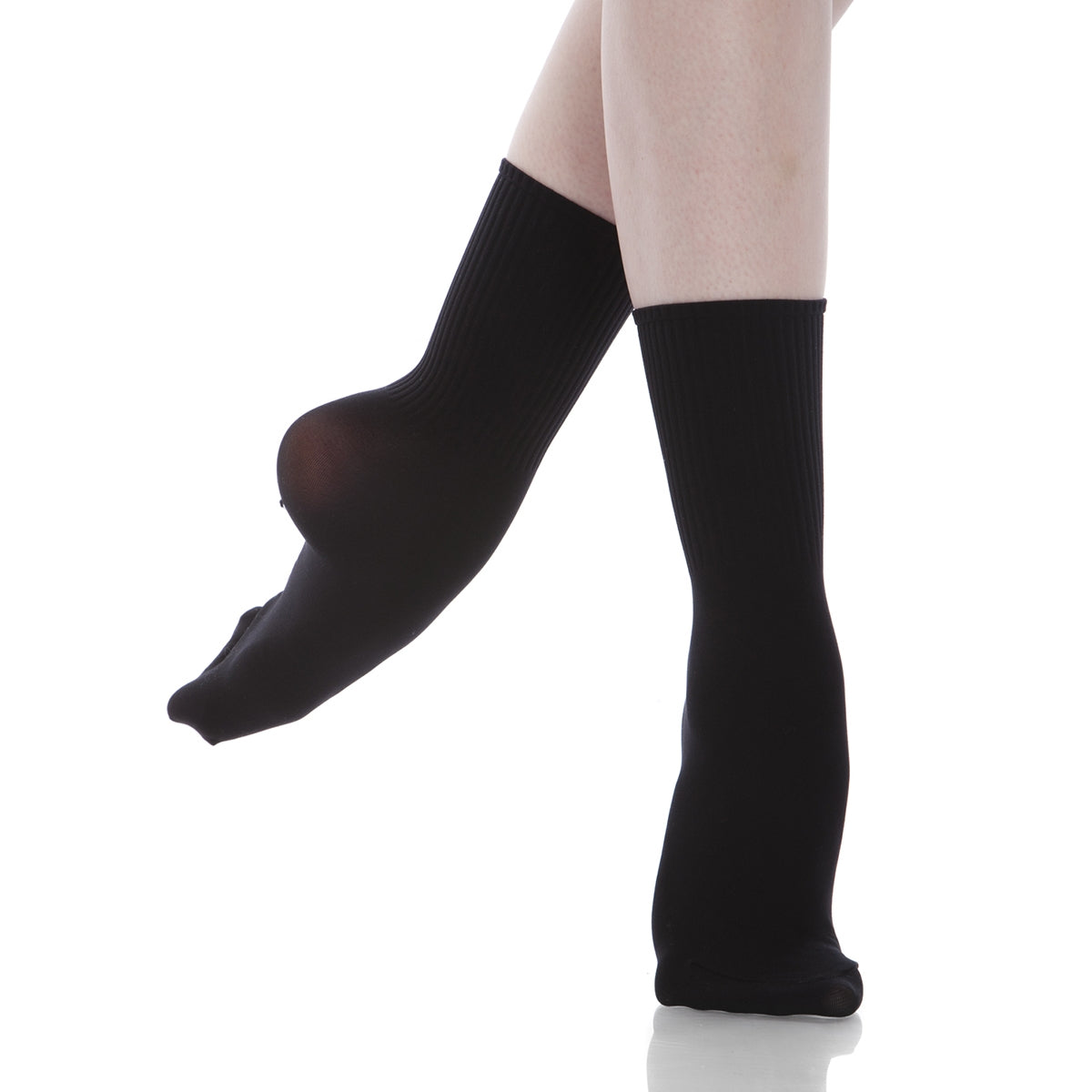 Ribbed Dance Sock