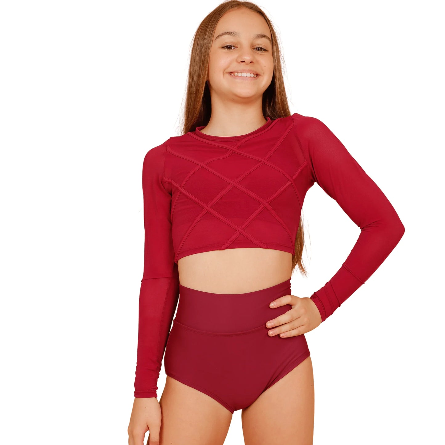 Cosi G Cross Roads Mesh Crop