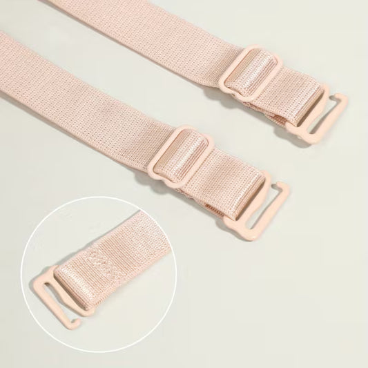 Beige Bra Strap - 2pk
