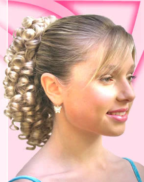 Viva Fiesta Curly Dancers Wiglet