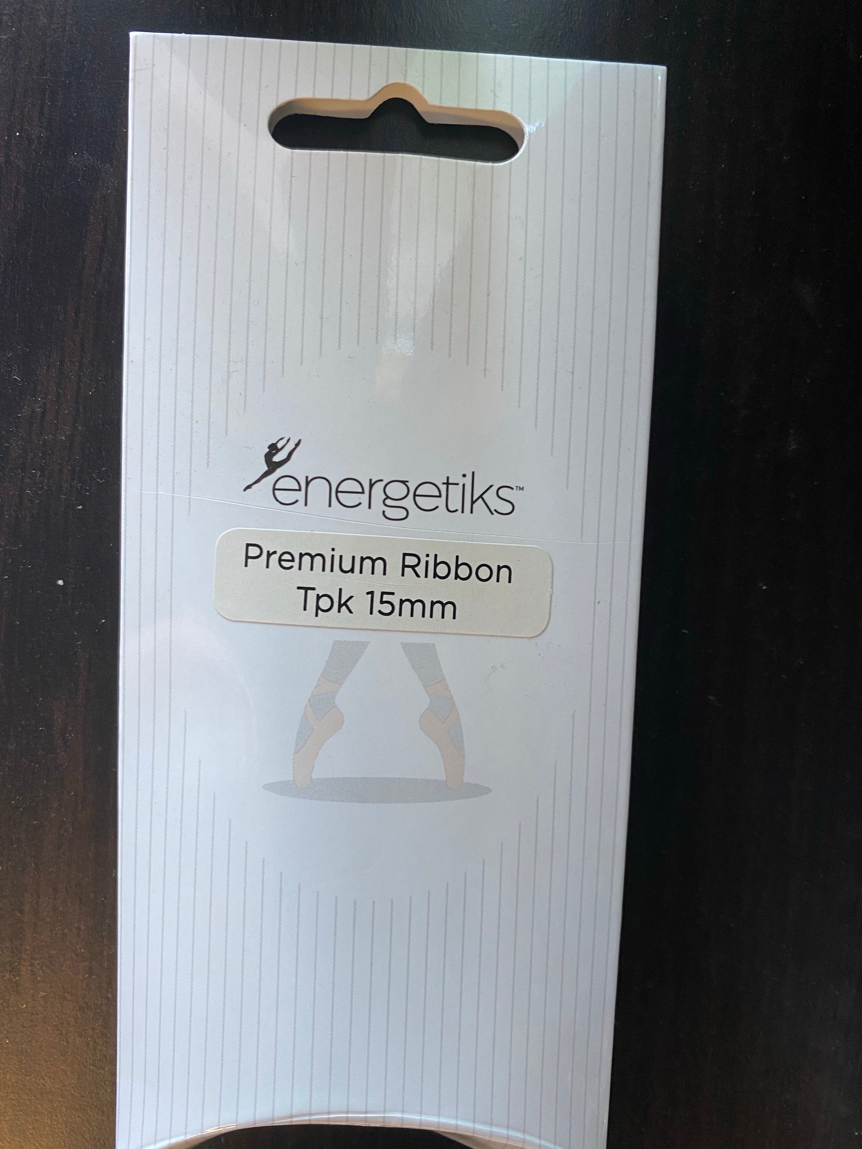 White Ballet Ribbons Premium Ballet Ribbon 15mm – Danza Sorella